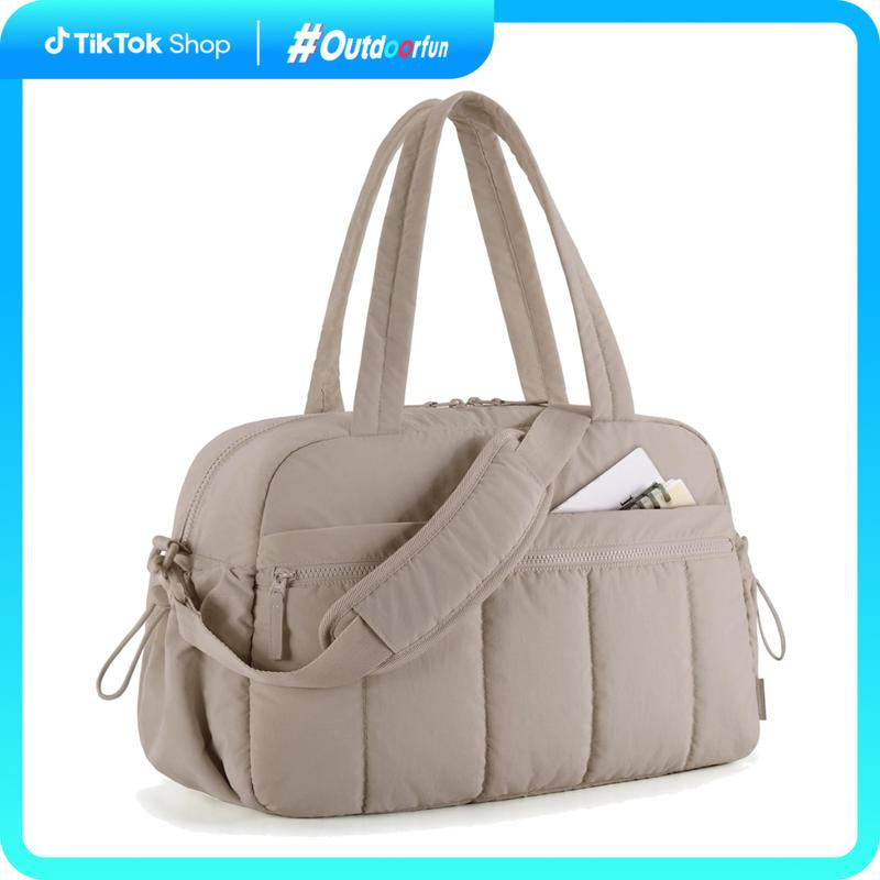 Dealsforyouday Gym Bag for Women, Duffle Bag for Travel with Wet Pocket, Carry on Weekender Bags for Women, Water Resistant Travel Bag, Carry on Cloud Bag Personal Item Bag Luggage Canvas, Fitness Gym Bag