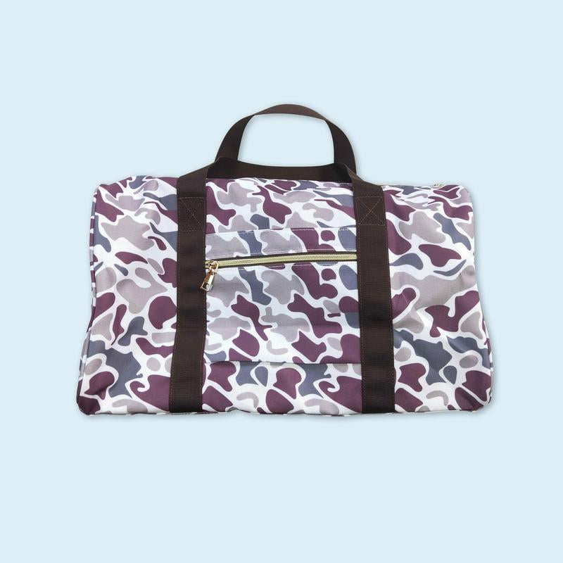 Camouflage Duffle Bag Gym Sports Bag Large Capacity Travel Bag Weekend Bag