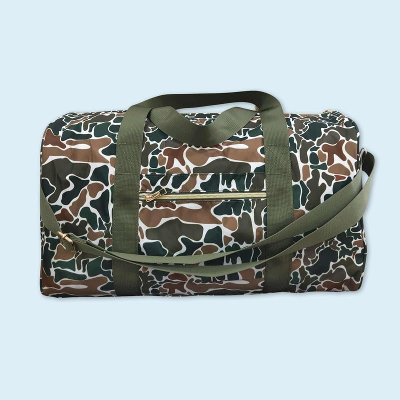 Camouflage Duffle Bag Gym Sports Bag Large Capacity Travel Bag Weekend Bag