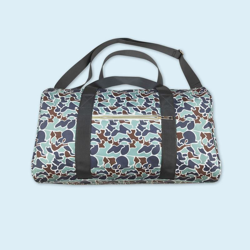 Camouflage Duffle Bag Gym Sports Bag Large Capacity Travel Bag Weekend Bag