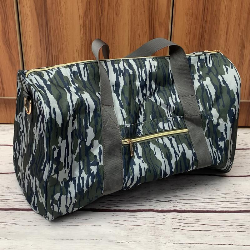 Camouflage Duffle Bag Gym Sports Bag Large Capacity Travel Bag Weekend Bag