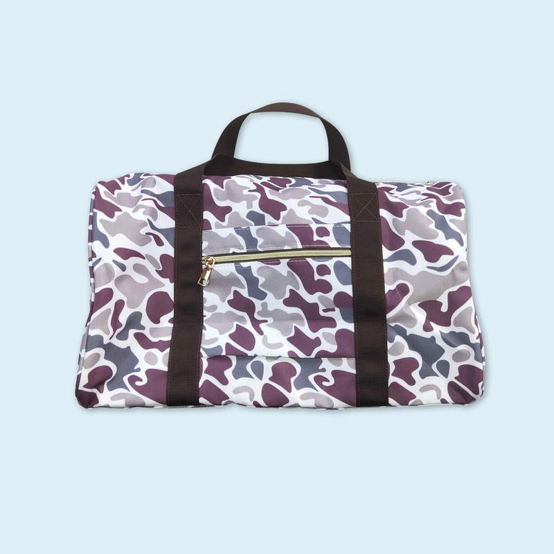 Camouflage Duffle Bag Gym Sports Bag Large Capacity Travel Bag Weekend Bag
