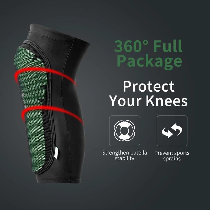 ROCKBROS Sport Leg Warms MTB Cycling Bicycle Knee Protective Gears Kneepad Knee Pads Hiking Football Camping Leggings Leg Sleeve