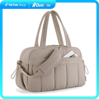 Dealsforyouday Gym Bag for Women, Duffle Bag for Travel with Wet Pocket, Carry on Weekender Bags for Women, Water Resistant Travel Bag, Carry on Cloud Bag Personal Item Bag Luggage Canvas, Fitness Gym Bag
