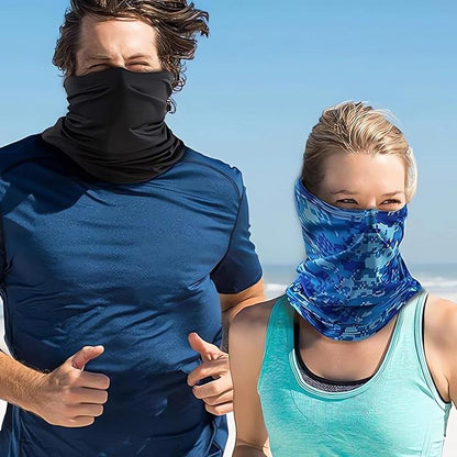 6 Pack Outdoor Sports Ice Silk Face Mask Scarf Men'S and Women'S Winter Ski Mask Balaclava