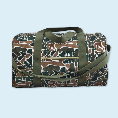 Camouflage Duffle Bag Gym Sports Bag Large Capacity Travel Bag Weekend Bag