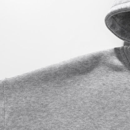 Autumn and Winter Men'S Solid Color Sports Casual Zipper Hoodie Warm Lightweight Pullover Beige