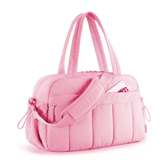 Dealsforyouday Gym Bag for Women, Duffle Bag for Travel with Wet Pocket, Carry on Weekender Bags for Women, Water Resistant Travel Bag, Carry on Cloud Bag Personal Item Bag Luggage Canvas, Fitness Gym Bag