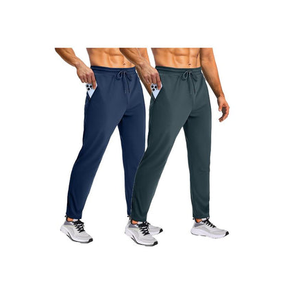 Men'S Sweatpants with Zipper Pockets, Athletic Joggers Pants for Running, Workout, Outdoor